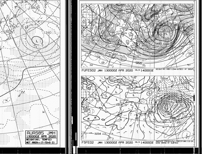 接收日本JMH气象传真