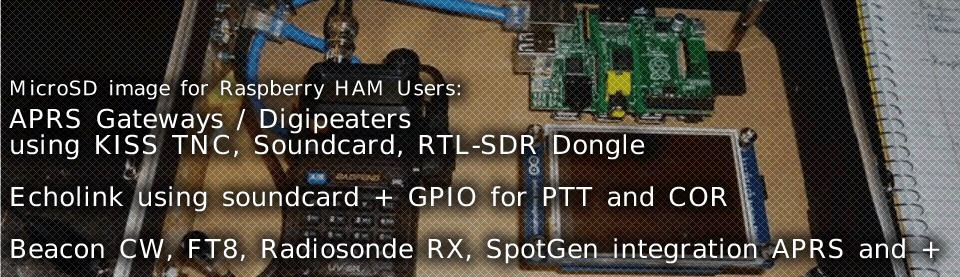 HAM树莓派服务器—支持APRS、Echolink、SVXLink、Beacon CW